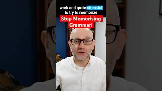 Stop Memorising Grammar  Do This Instead ￼LearnEnglish ESL Shorts ESLTips EnglishStudy￼ [upl. by Ahlgren170]