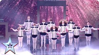 Dancing superstars DVJ are TRANSFORMING in the BGT Final  The Final  BGT 2018 [upl. by Alarick832]