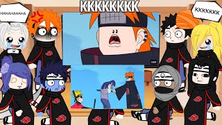 Akatsuki react to NARUTO SHIPPOOP 😂❤️ Akatsuki react to Naruto animation [upl. by Lauer]