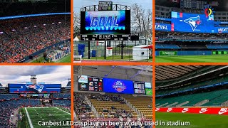 What Canbest Can Do For Stadium LED Screen Solution [upl. by Annauqahs]