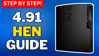 Installing The 491 PS3HEN Jailbreak To Your PS3 Step by Step Guide [upl. by Annavoeg621]