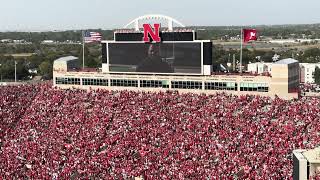 Huskers Tunnel Walk vs Rutgers [upl. by Pilihp615]