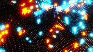 Pixel Wave Hypnotic LED Light Show VJ Loop 4K Looped Animation [upl. by Kcireddor]