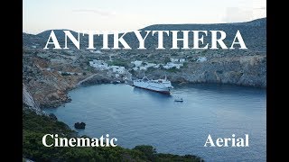 ANTIKYTHERA Greece St Myronas celebration 2018 Cinematic Aerial 4K [upl. by Berga]