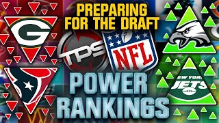 2024 NFL Power Rankings Preparing For The Draft [upl. by Eenram867]