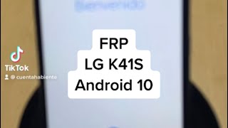 Como quitar cuenta de google LG K41S [upl. by Asseniv601]