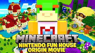 MINECRAFT NINTENDO FUN HOUSE  FULL ORIGIN MOVIE [upl. by Leigh]