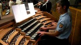 PMI 2010 Lourdes  Alleluia irlandais orgue trompette [upl. by Innor]