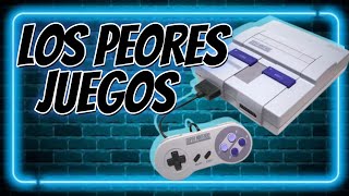 SUPER NINTENDOTOP 3 JUEGOS que NADIE querria JUGAR [upl. by Ansell814]