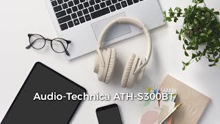 AudioTechnica ATHS300BT Wireless Headphones  Review Full Specifications [upl. by Dey]