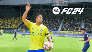 Al nassr vs Al hazm  FC 24 PC 4K Gameplay  Saudi Pro League [upl. by Lyrrad597]