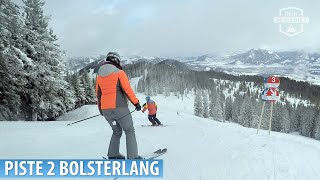 Piste 2 quotWeiherkopfAbfahrtquot in Bolsterlang [upl. by Onairot]