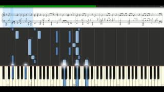 Kelly Clarkson  My grown up christmas list Piano Tutorial Synthesia [upl. by Kerrie]