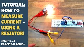 TUTORIAL How to Measure Current Into Arduino Microcontroller Using a DIY Shunt Resistor Part 3 [upl. by Rico]