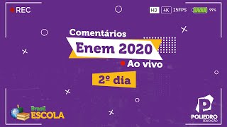 Poliedro Resolve  ENEM 2020  2º Dia  Comentários Gerais [upl. by Tennies]