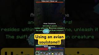 Got a flying mount from avian soulstone minecraft rlcraft rlcraftminecraft rlcraftdregora [upl. by Ijnek]