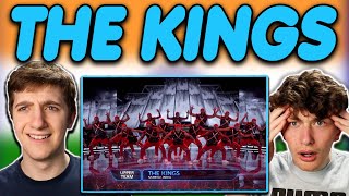 Americans React to The Kings Malhari Routine on World of Dance [upl. by Nadabus]