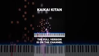 KAIKAI KITAN PIANO TUTORIAL  Jujutsu Kaisen season 1 op 1 anime music pianocover [upl. by Acnayb]