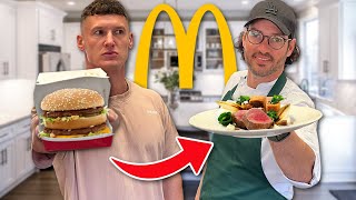 I gave a Big Mac to a Michelin star chef and here’s what he did with it [upl. by Lindgren]