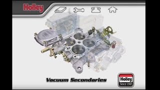 How To Adjust Holley Carburetor Vacuum Secondary Springs [upl. by Iretak]