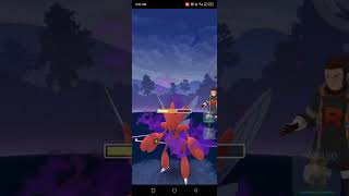 Double Strike Tyranitar amp Gyarados vs Scizor in Team Rocket Battle [upl. by Einolem]