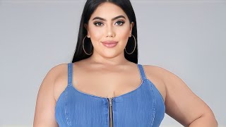 Plus Sized Models Fashion Clothing Haul Curvy Plus Sized Fashion Models [upl. by Llewol300]