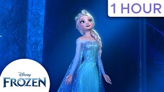 Elsas Magical Winter Wonderland  1Hour Compilation  Frozen [upl. by Nairrot]