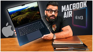 MacBook Air M3 Chip Unboxing amp First Look  The Best MacBook For All🔥🔥🔥 [upl. by Vally]