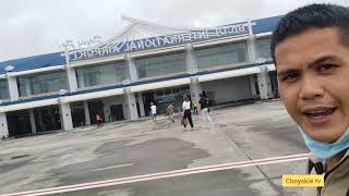 Arriving at Bicol international airport Legazpi City to Bulan Sorsogon Choyskie tv [upl. by Gass535]