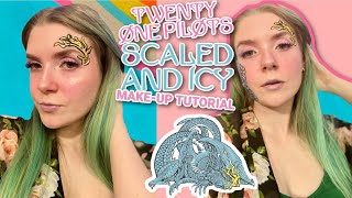 Twenty One Pilots quotScaled and Icyquot Inspired MakeUp Look [upl. by Deelaw114]