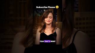 Alexis Bledel Interview 🔥 tvshow funny usa shorts [upl. by Mcdougall702]