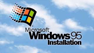 Windows 95 Installation [upl. by Riba]