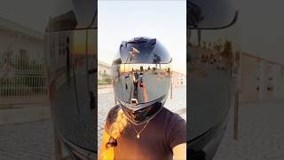 Helmet is beautiful trendingshorts mountainmotorsports mountainbiking zx10r [upl. by Amuwkuhc324]