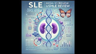 Systemic lupus erythematosus HighYield Review for USMLEMRCPAMCFCPSMBBS [upl. by Dannie]