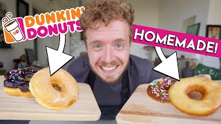 DUNKIN’ DONUTS thuis Namaken 🍩🤤 Vet NaGemaakt [upl. by Roosevelt]