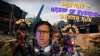 Destiny 2 Stream Grasp Of Avarice Master Run [upl. by Harwill536]