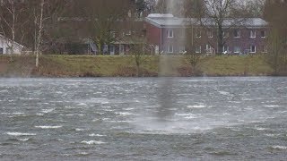 Orkan Januar 2018 in Bocholt  Tornado über Aasee [upl. by Sexton709]