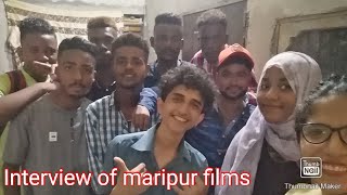 Fun interview with Team Maripur films [upl. by Brennan]