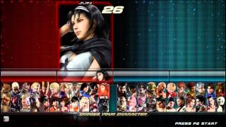 Tekken Tag 2 Character Select [upl. by Pattie]