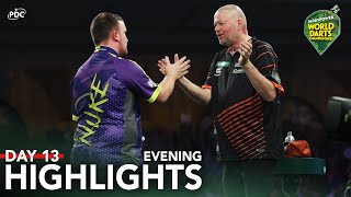 MASTER vs APPRENTICE  Day 13 Evening Highlights  202324 Paddy Power World Darts Championship [upl. by Gildus]