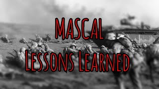 MASCAL Lessons Learned [upl. by Asiuol]