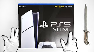 The PS5 Slim Unboxing  New PlayStation 5 Console Disc and Digital [upl. by New]