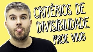 Critérios de divisibilidade – Matemática  Prof Diego Viug [upl. by Anilave152]