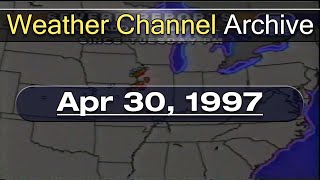 The Weather Channel  April 30 1997 [upl. by Eustashe]