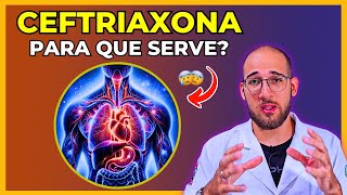 CEFTRIAXONA  Para que serve Efeitos Colaterais Como funciona  ENTENDA TUDO [upl. by Nimaj573]