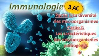 Immunologie partie 1 et 2 svt 3AC [upl. by Ahsieken288]