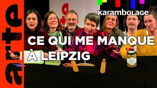 Ce qui me manque à Leipzig  Karambolage  ARTE [upl. by Naux]