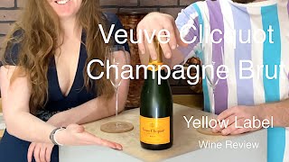 Veuve Clicquot Champagne Brut Yellow Label Review [upl. by Lirbij]