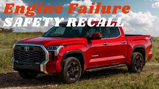 Tundras Engine Recall What to do to stop failure [upl. by Yrallih]