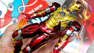 ZD TOYS Iron Man Mark 17 Heartbreaker unboxing and review Marvel [upl. by Neelik]